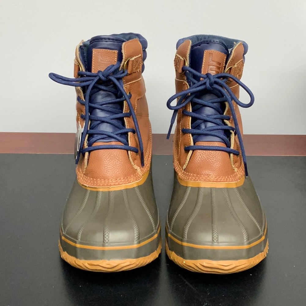 NWT Mens London Fog Ashford 3 Duck Boots Waterproof Thinsulate Sizes 9 10 12 13 - Picture 2 of 7